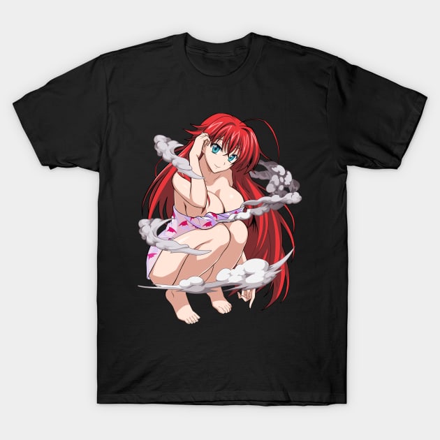 Rias Gremory - High School DxD T-Shirt by mounier